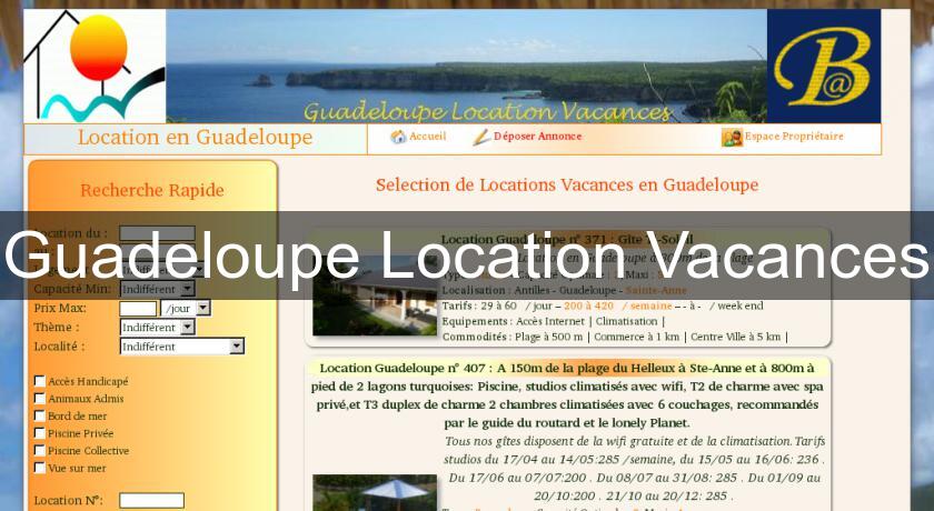 Guadeloupe Location Vacances Guadeloupe Location Vacances
