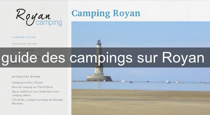 guide des campings sur Royan guide des campings sur Royan