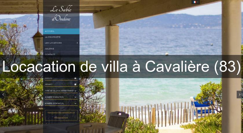 Locacation de villa à Cavalière (83) Locacation de villa à Cavalière (83)