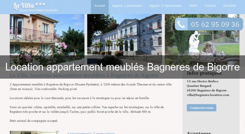 Location appartement meublés Bagneres de Bigorre Location appartement meublés Bagneres de Bigorre