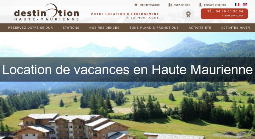 Location de vacances en Haute Maurienne Location de vacances en Haute Maurienne