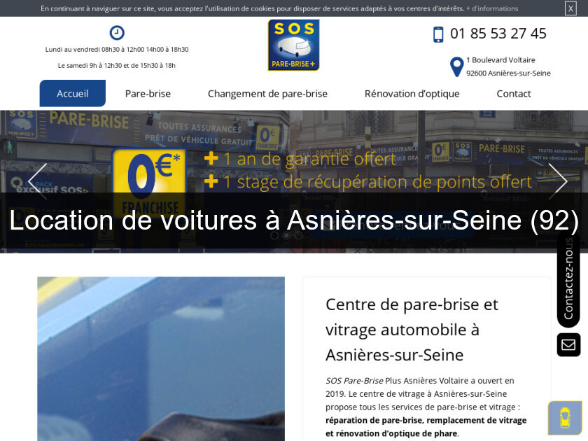 Location de voitures à Asnières-sur-Seine (92) Location de voitures à Asnières-sur-Seine (92)