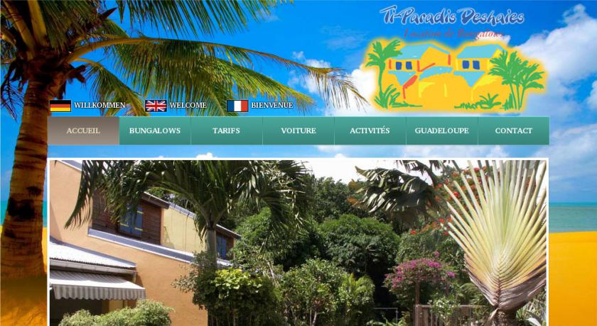 Location gite Guadeloupe - Bungalows Deshaies Location gite Guadeloupe - Bungalows Deshaies