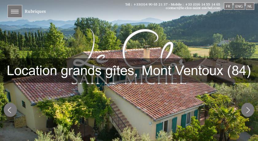 Location grands gîtes, Mont Ventoux (84) Location grands gîtes, Mont Ventoux (84)