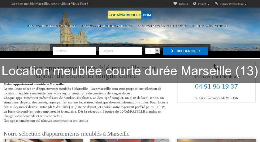 Location meublée courte durée Marseille (13) Location meublée courte durée Marseille (13)