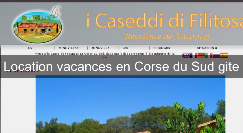 Location vacances en Corse du Sud gite Location vacances en Corse du Sud gite