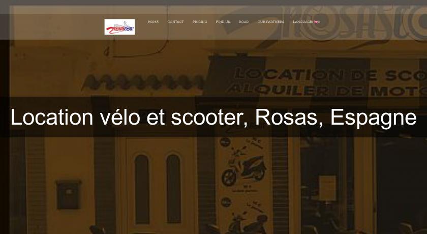 Location vélo et scooter, Rosas, Espagne Location vélo et scooter, Rosas, Espagne