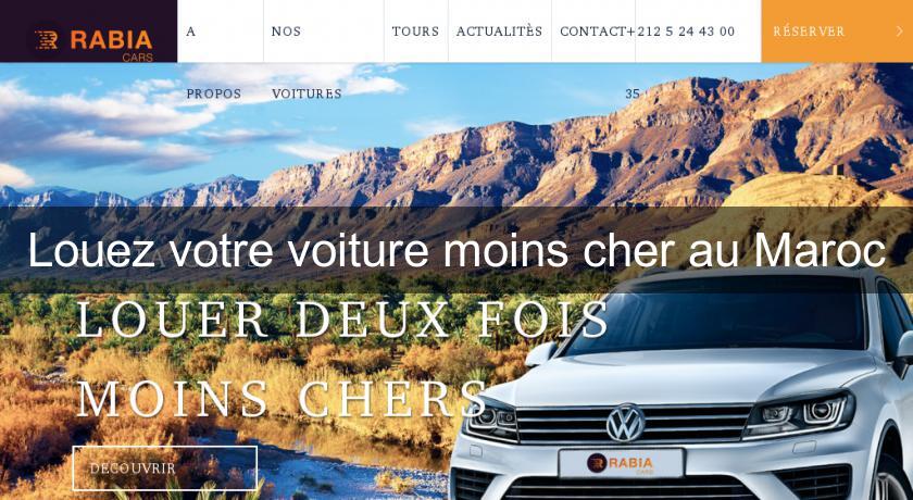 Louez votre voiture moins cher au Maroc Louez votre voiture moins cher au Maroc