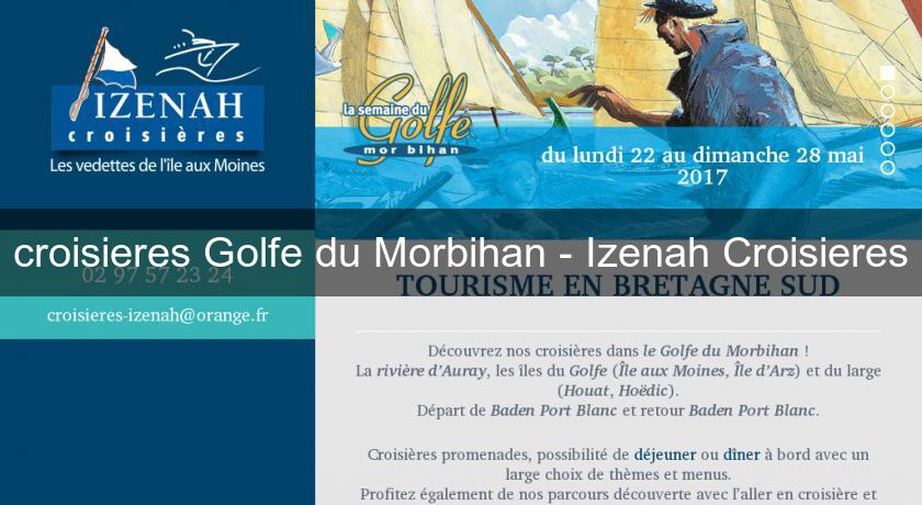 croisieres Golfe du Morbihan - Izenah Croisieres croisieres Golfe du Morbihan - Izenah Croisieres