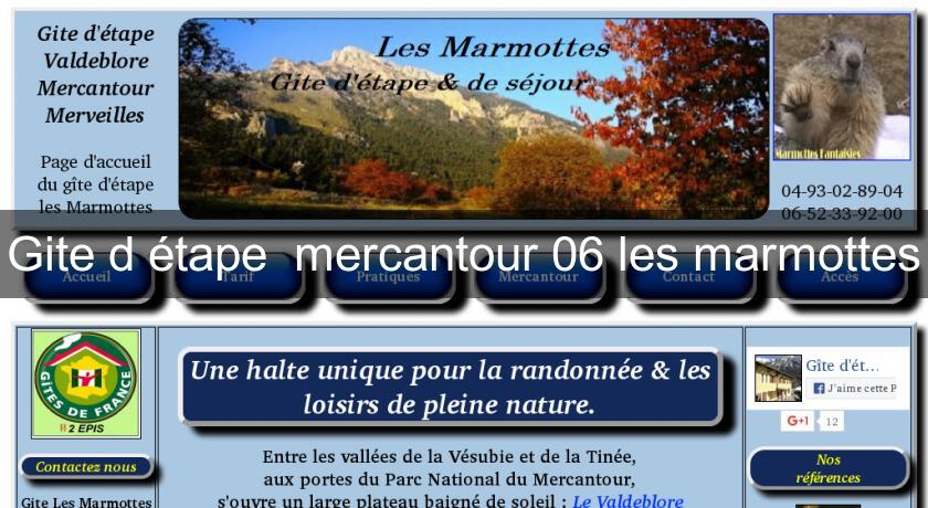 Gite d'étape mercantour 06 les marmottes Gite d'étape mercantour 06 les marmottes