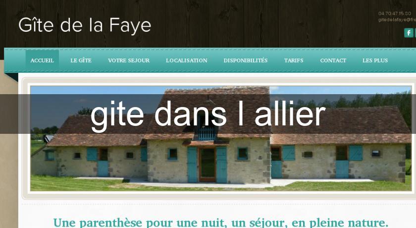 gite dans l'allier gite dans l'allier