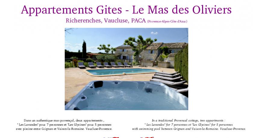 Gîte de vacances avec piscine et jacuzzi près de Valréas, dans le Vaucluse (84) Gîte de vacances avec piscine et jacuzzi près de Valréas, dans le Vaucluse (84)