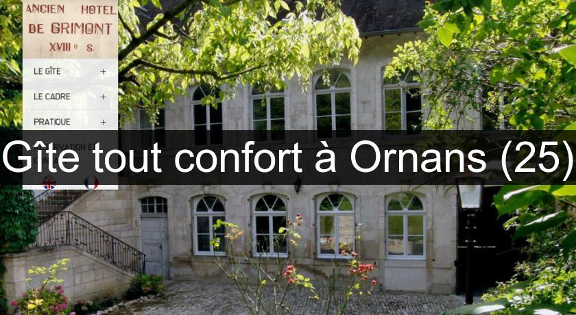 Gîte tout confort à Ornans (25) Gîte tout confort à Ornans (25)