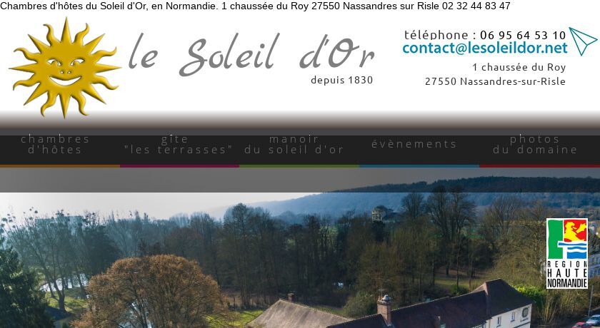 Gîtes, chambres d'hôtes et organisation de réception et séminaire, dans l'Eure (27) Gîtes, chambres d'hôtes et organisation de réception et séminaire, dans l'Eure (27)