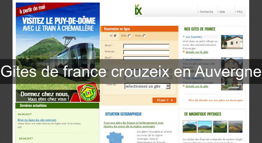 Gites de france crouzeix en Auvergne Gites de france crouzeix en Auvergne
