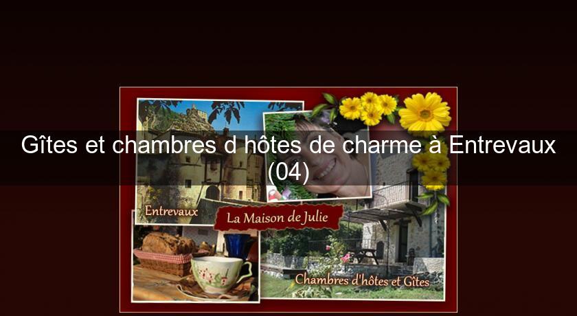 Gîtes et chambres d'hôtes de charme à Entrevaux (04) Gîtes et chambres d'hôtes de charme à Entrevaux (04)