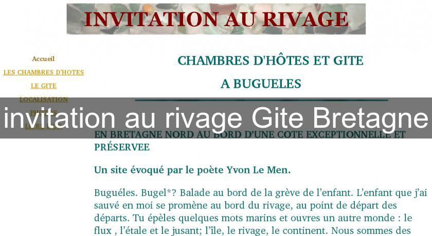 invitation au rivage Gite Bretagne invitation au rivage Gite Bretagne