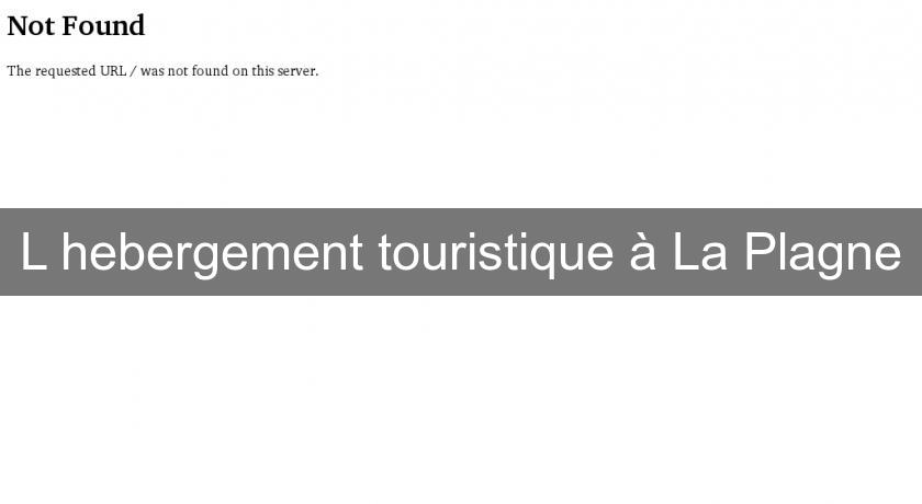 L'hebergement touristique à La Plagne L'hebergement touristique à La Plagne