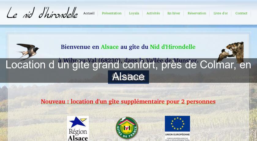 Location d'un gite grand confort, près de Colmar, en Alsace Location d'un gite grand confort, près de Colmar, en Alsace