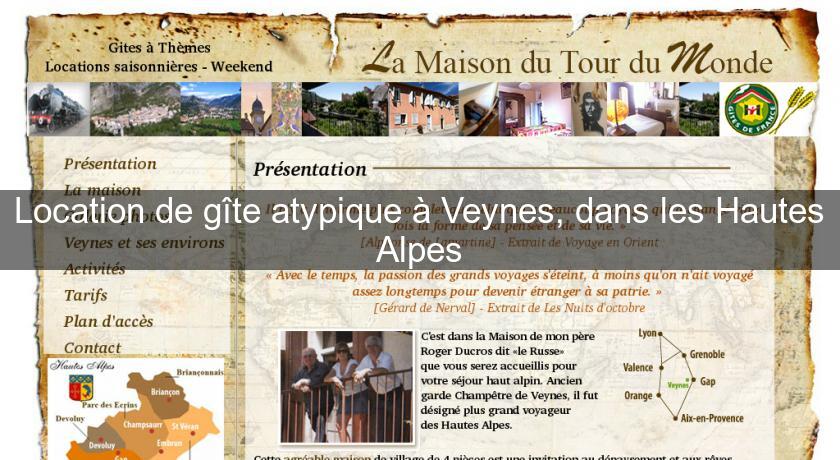 Location de gîte atypique à Veynes, dans les Hautes Alpes Location de gîte atypique à Veynes, dans les Hautes Alpes