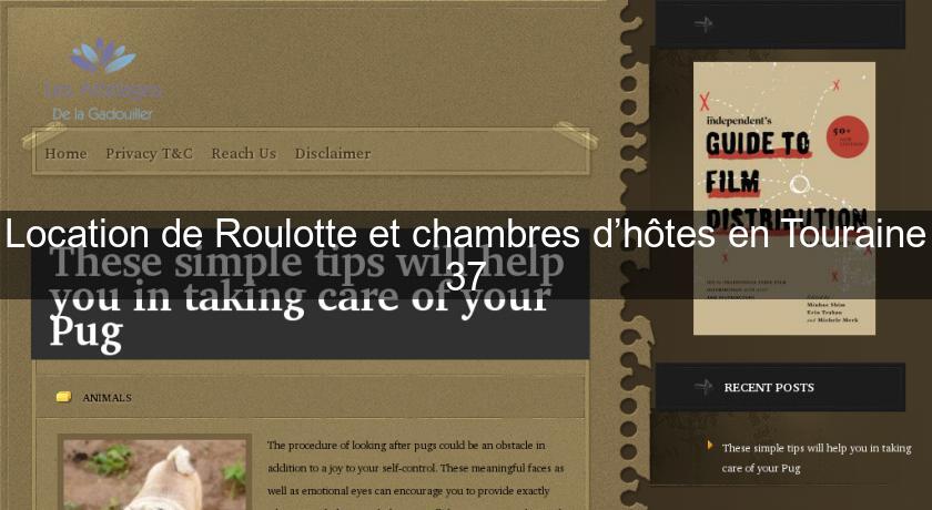 Location de Roulotte et chambres d’hôtes en Touraine 37 Location de Roulotte et chambres d’hôtes en Touraine 37