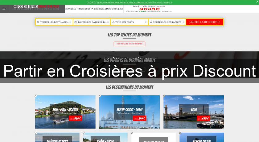 Partir en Croisières à prix Discount Partir en Croisières à prix Discount