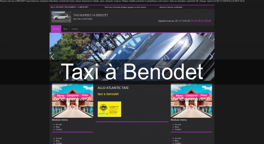 Taxi à Benodet Taxi à Benodet