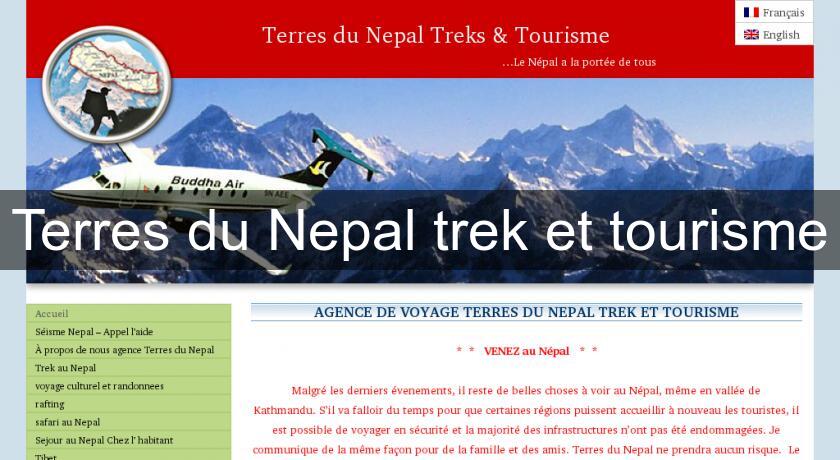 Terres du Nepal trek et tourisme Terres du Nepal trek et tourisme