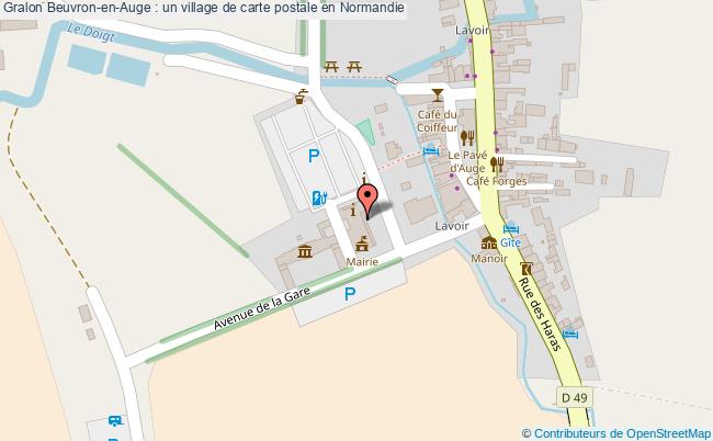 plan Beuvron-en-auge : Un Village De Carte Postale En Normandie