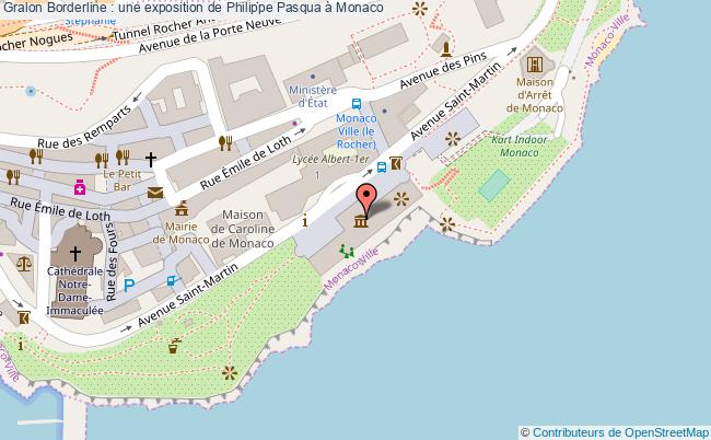 plan Borderline : Une Exposition De Philippe Pasqua à Monaco