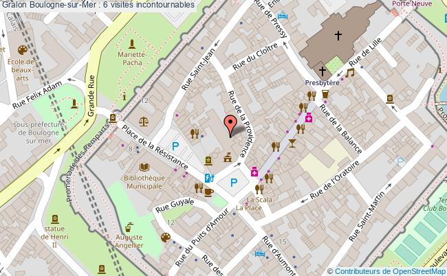 plan Boulogne-sur-mer : 6 Visites Incontournables