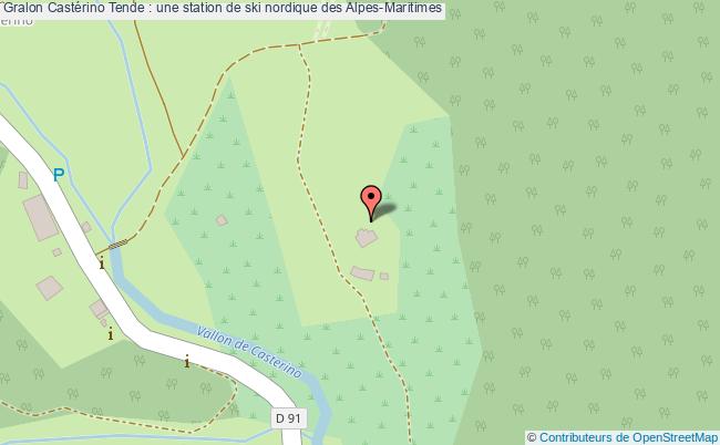 plan Castérino Tende : Une Station De Ski Nordique Des Alpes-maritimes