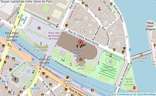 plan Cathédrale Notre Dame De Paris