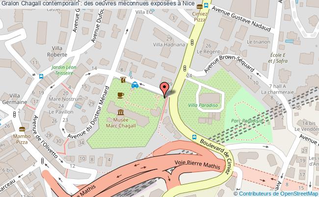 plan Chagall Contemporain : Des Oeuvres Méconnues Exposées à Nice