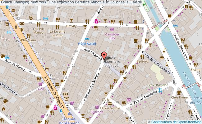 plan Changing New York : Une Exposition Berenice Abbott Aux Douches La Galerie