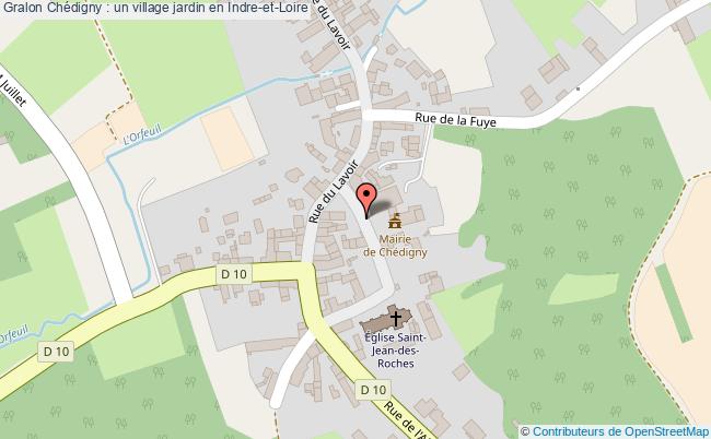 plan Chédigny : Un Village Jardin En Indre-et-loire
