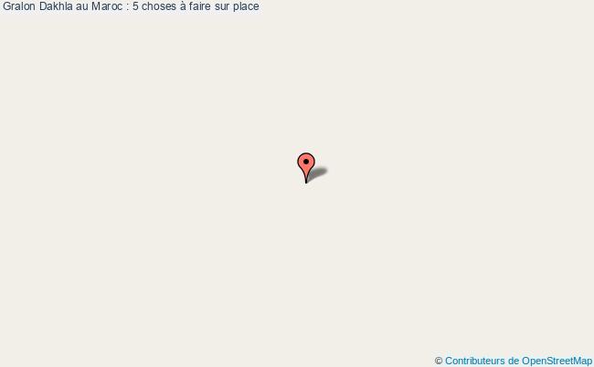 plan Dakhla Au Maroc : 5 Choses à Faire Sur Place