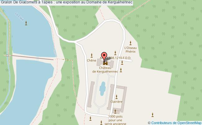 plan De Giacometti à Tàpies : Une Exposition Au Domaine De Kerguéhennec