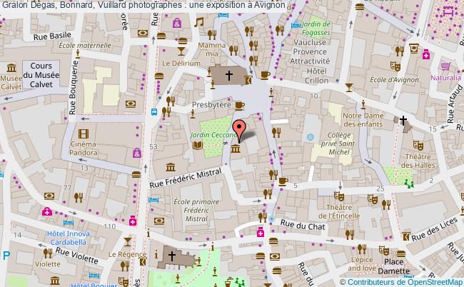plan Degas, Bonnard, Vuillard Photographes : Une Exposition à Avignon