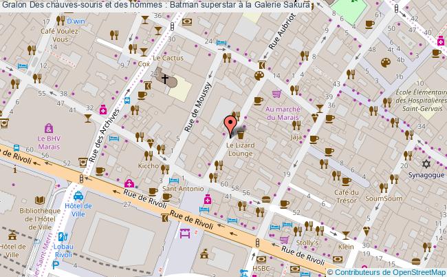 plan Des Chauves-souris Et Des Hommes : Batman Superstar à La Galerie Sakura