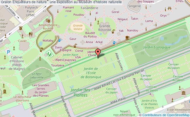 plan Enquêteurs De Nature : Une Exposition Au Muséum D'histoire Naturelle