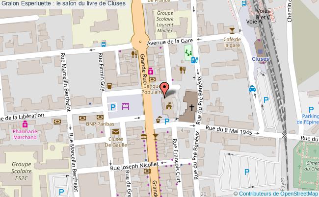 plan Esperluette : Le Salon Du Livre De Cluses 