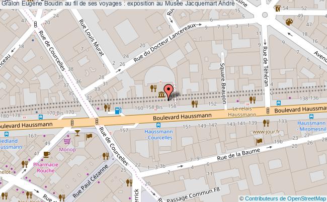 plan Eugène Boudin Au Fil De Ses Voyages : Exposition Au Musée Jacquemart André