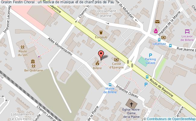 plan Festin Choral : Un Festival De Musique Et De Chant Près De Pau