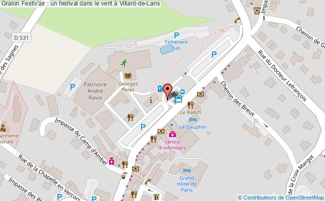 plan Festiv'air : Un Festival Dans Le Vent à Villard-de-lans