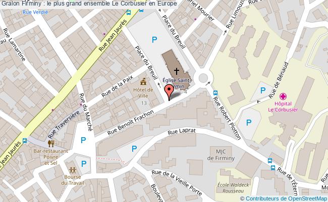 plan Firminy : Le Plus Grand Ensemble Le Corbusier En Europe