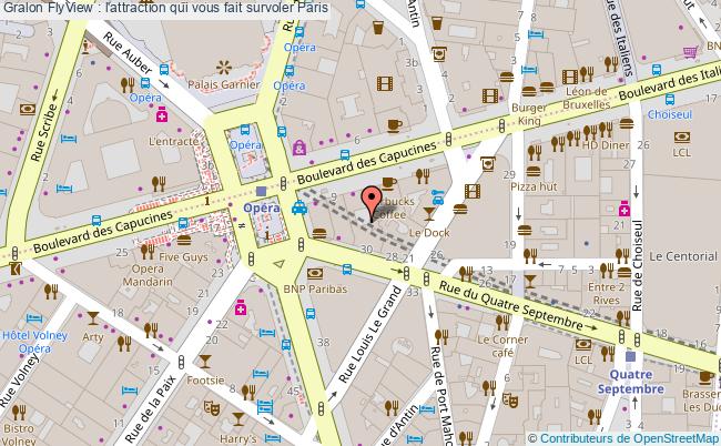 plan Flyview : L'attraction Qui Vous Fait Survoler Paris