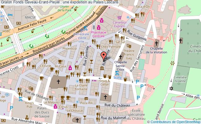 plan Fonds Gaveau-erard-pleyel : Une Exposition Au Palais Lascaris