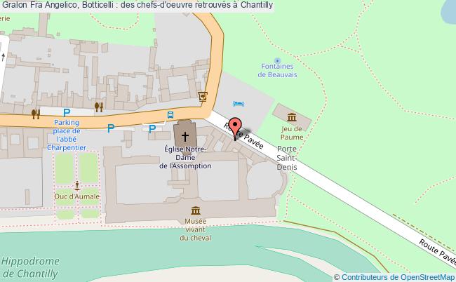 plan Fra Angelico, Botticelli : Des Chefs-d'oeuvre Retrouvés à Chantilly