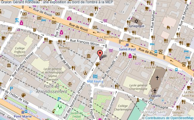 plan Gérard Rondeau : Une Exposition Au Bord De L'ombre à La Mep